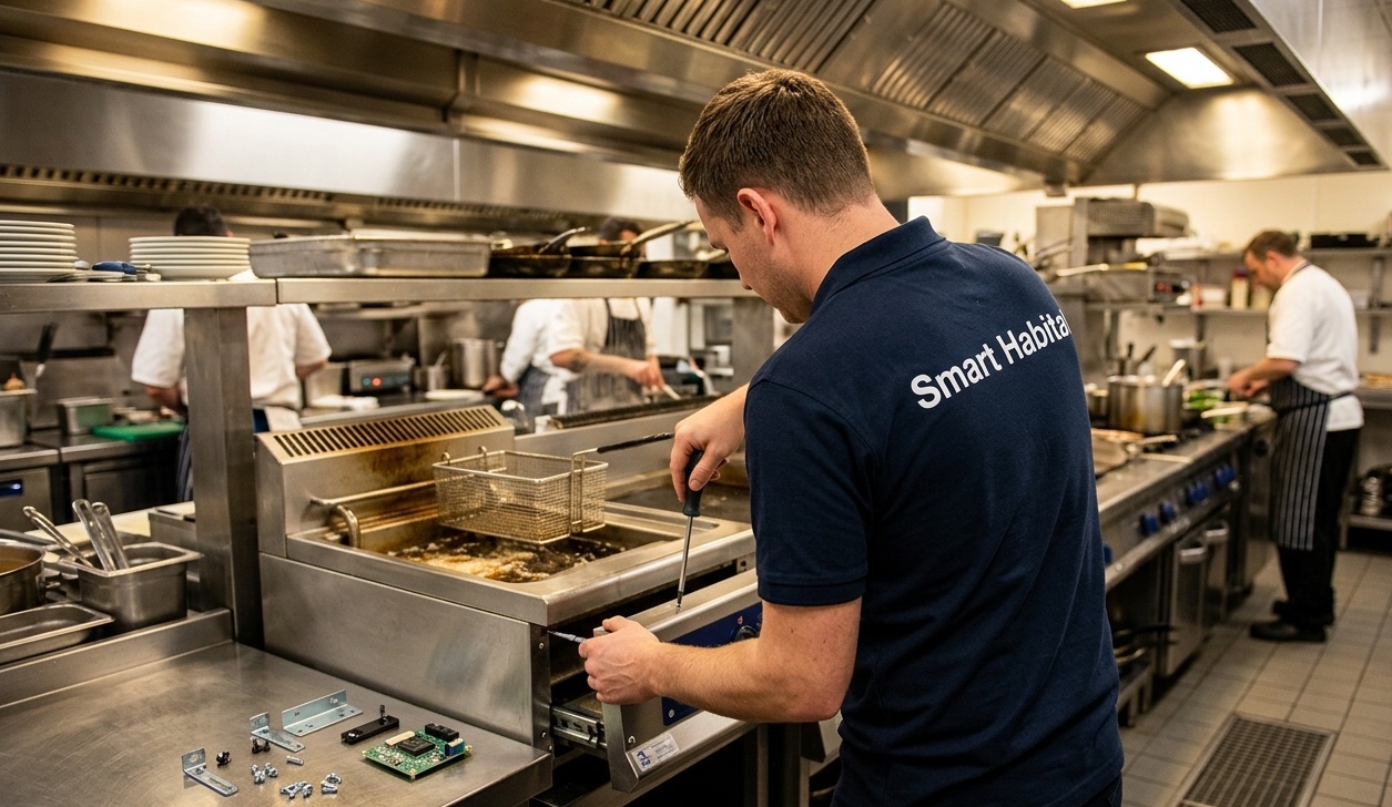 Technicien Smart Habitat dépannage friteuse professionnelle