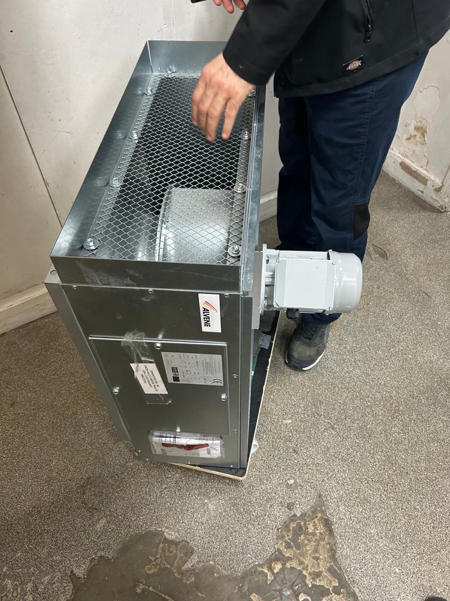 Caisson ventilation chambre froide
