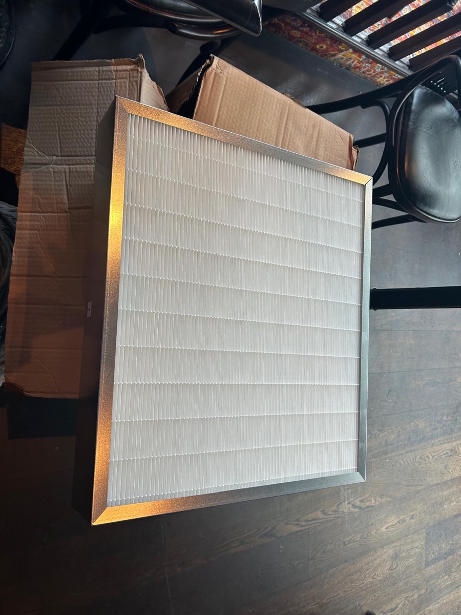 Maintenance filtre ventilation chambre froide
