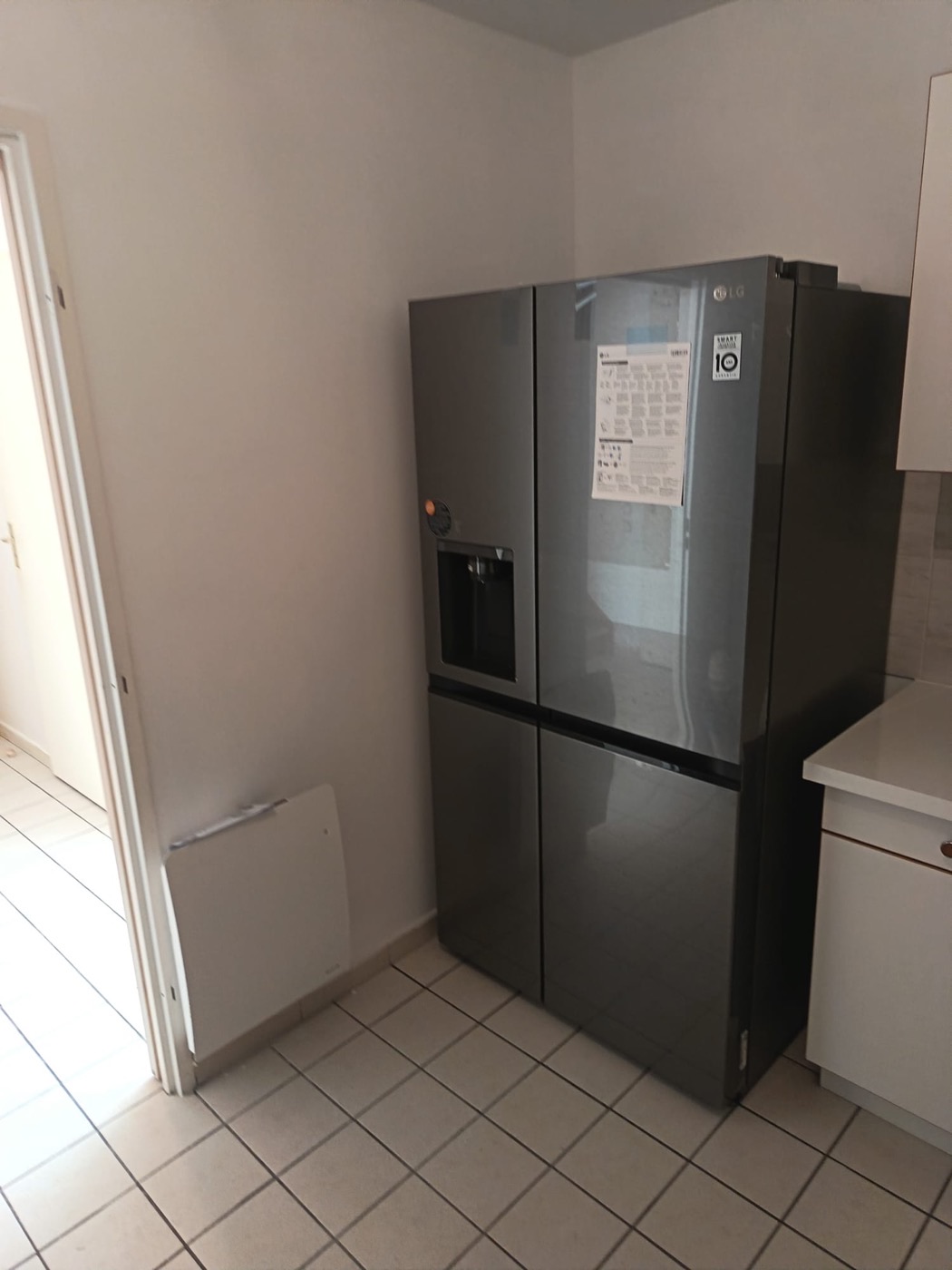 Smart Habitat - Frigo LG américain installé