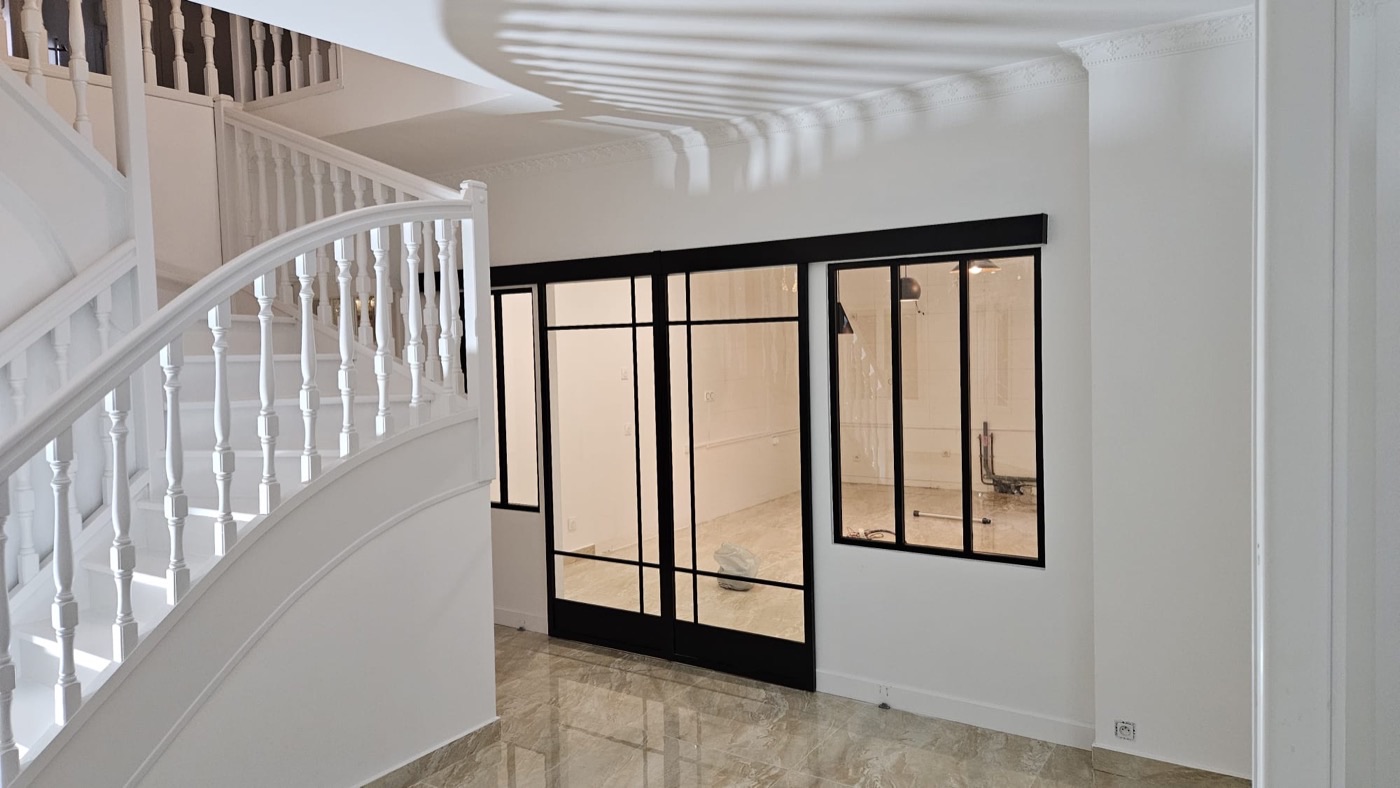 Smart Habitat - Entrée · Escalier + verrière
