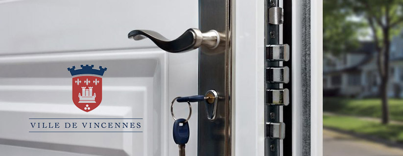 Blindage de porte à Vincennes